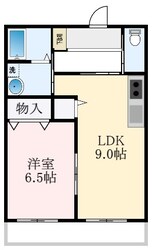 メゾンCloverの物件間取画像